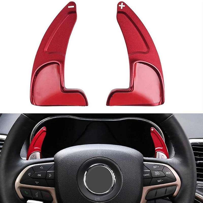 Steering Wheel Shift Paddles + AC Knob Covers for Grand 2014 2015 2016 2017 2018 2019 2020 Accessori