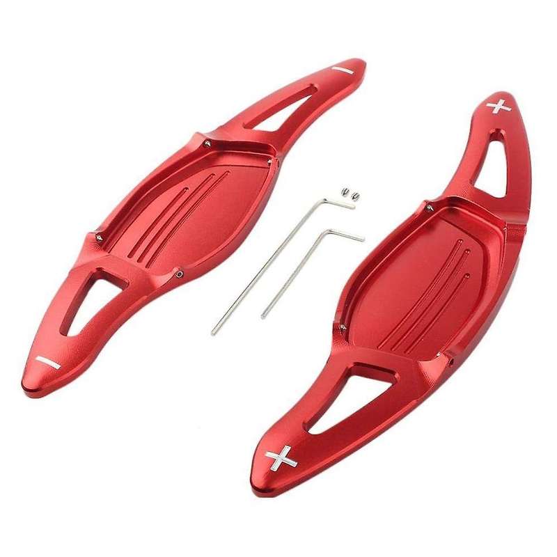 Steering Wheel Shift Paddle Shifter Extension Trim Cover Aluminium Alloy for - R8 RS3 4 5 6 7 TT - 2
