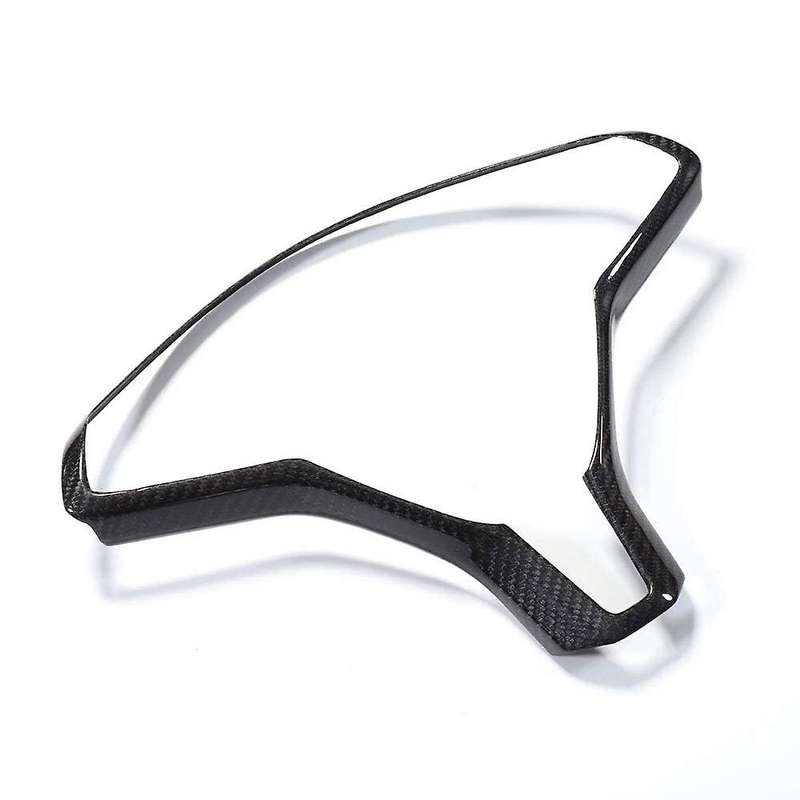 Steering Wheel Trim Cover for Model S X Accessories Real Carbon Fiber Car Inner Steering Wheel Frame