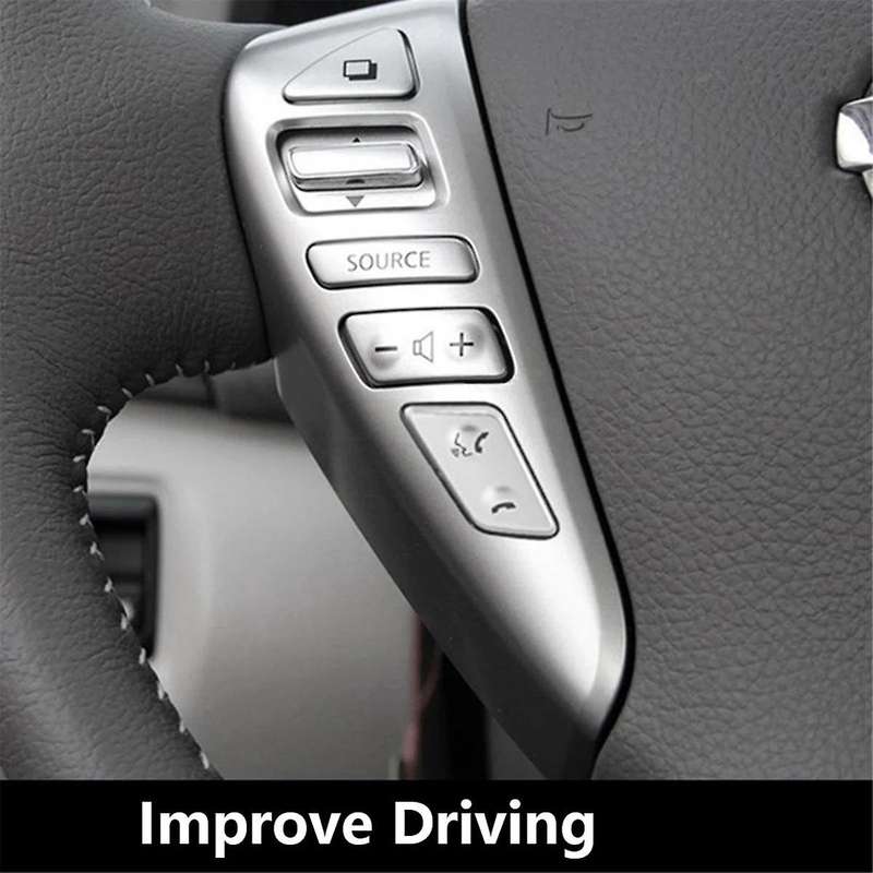Steering Wheel Switch Button Audio Control Cruise Control Button for Tiida Sentra Livina Sunny Almer