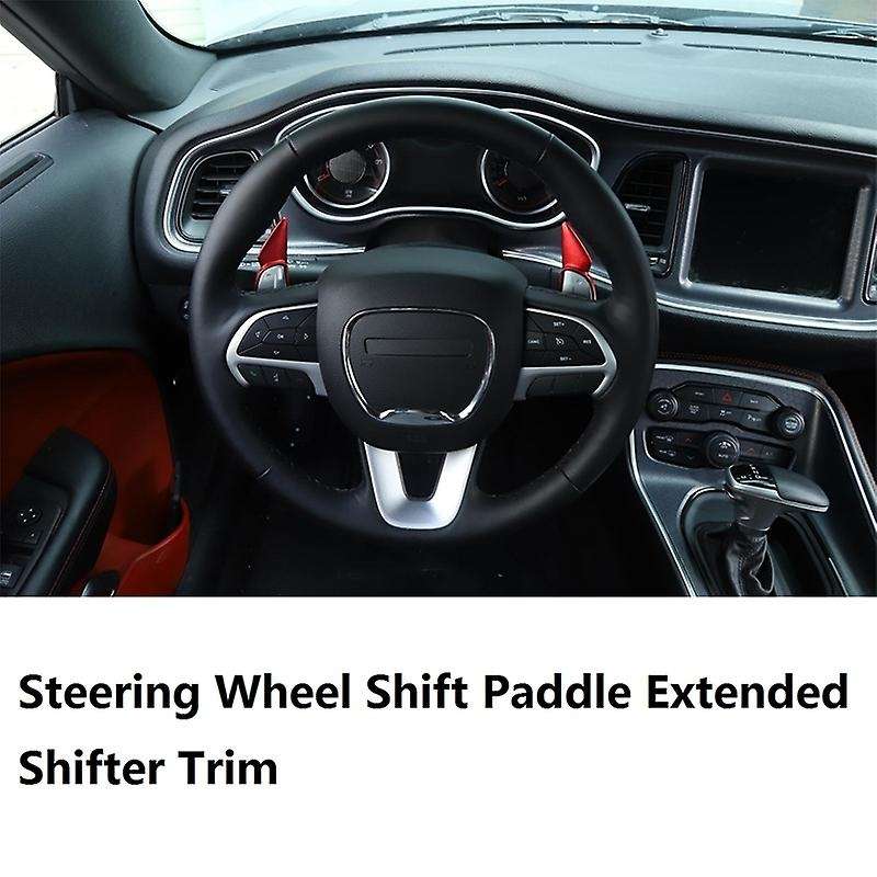 Steering Wheel Shifter Paddle Extension for Charger 2015-2020, Red