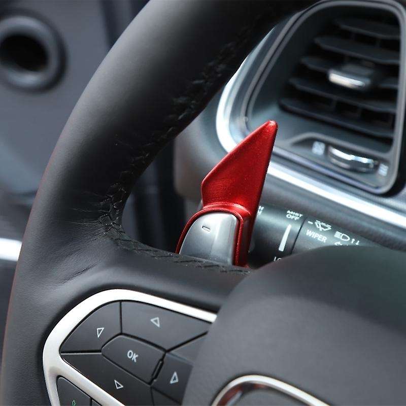 Steering Wheel Shifter Paddle Extension for Charger 2015-2020, Red