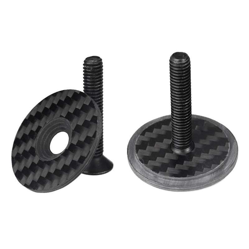 Stem Cap Bike Power Cap Bicycle Headset Top Cover for Mountain Road Bike Table Cover Carbon Steerin