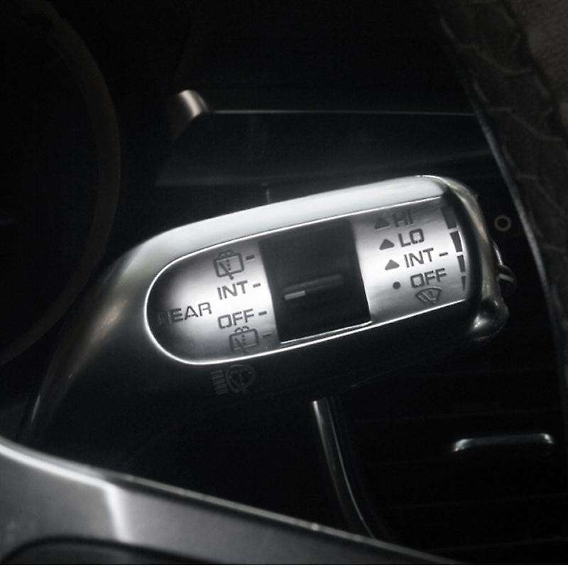 Steering Wheel Wiper Lever Rod Sticker Trim for 2014-18 11-16 10-16 Interior Accessories