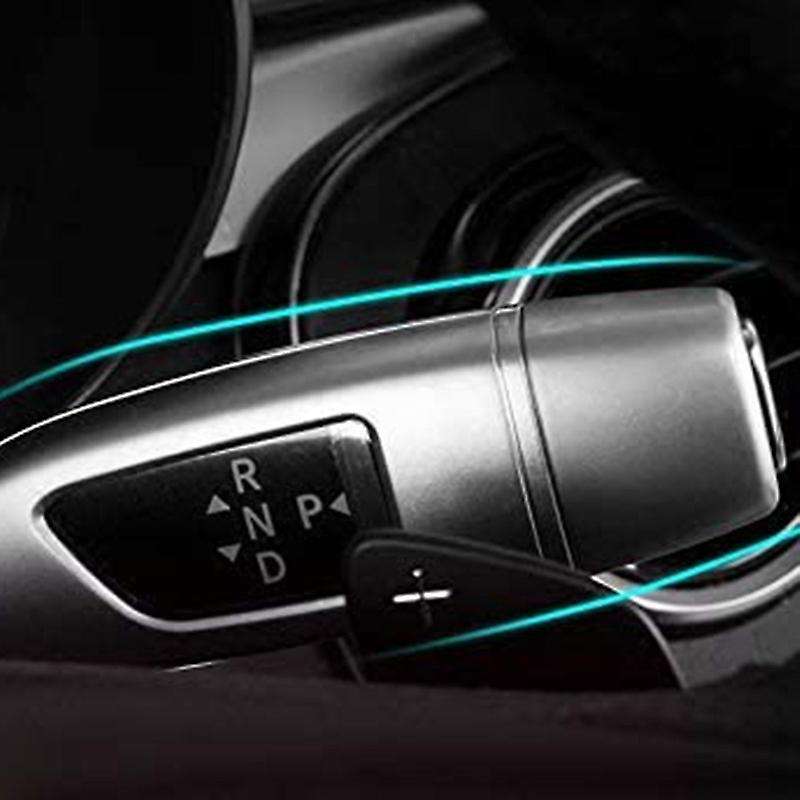 Steering Wheel Wiper Lever Sequins Gear Lever Trim Covers for MODEL S/MODEL X/ QX30