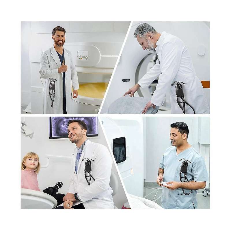 Stethoscope Holder-Stethoscope Clip Hip Holder with Leather Stethoscope Holster for & Most Stethosco