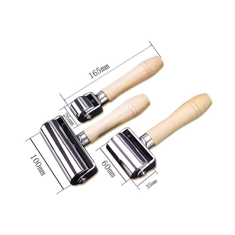 Stitcher Sewing Awl Hand Sewing Device with Durable Handle with Leather Roller Rippe for Canvas, Lea