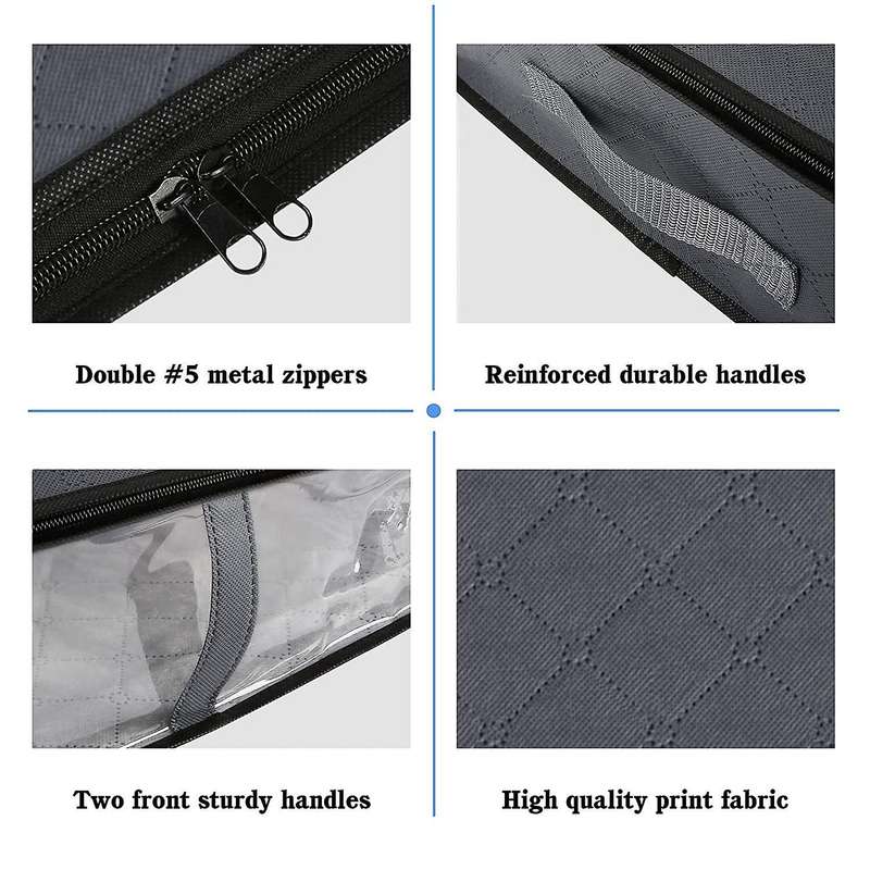 Storage Bins Clothes Storage,foldable Blanket Storage Bags, Under Bed Storage Containers for Organ