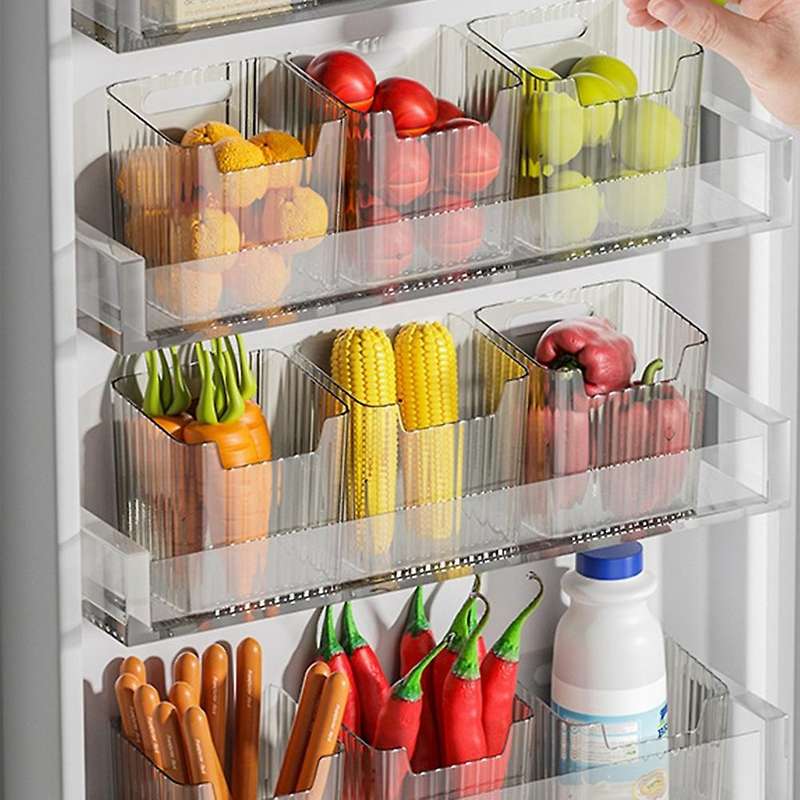 Storage Box for Refrigerator Side Door Vegetable Crisper Fruit Sundries Storage Box Storage Organiz