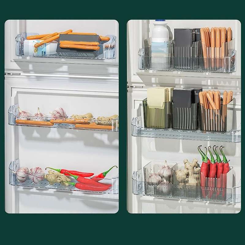 Storage Box for Refrigerator Side Door Vegetable Crisper Fruit Sundries Storage Box Storage Organiz