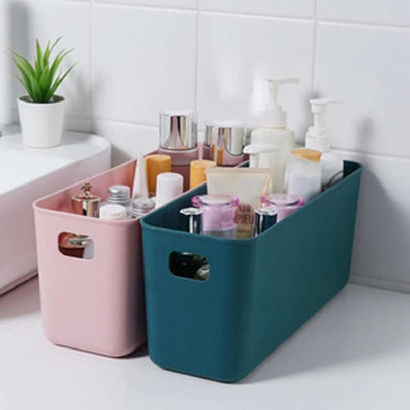 Storage Box with Lid, Underwear, Toy Tie, Socks, Snacks, Household Plastic Cosmetics, Office, Bathro
