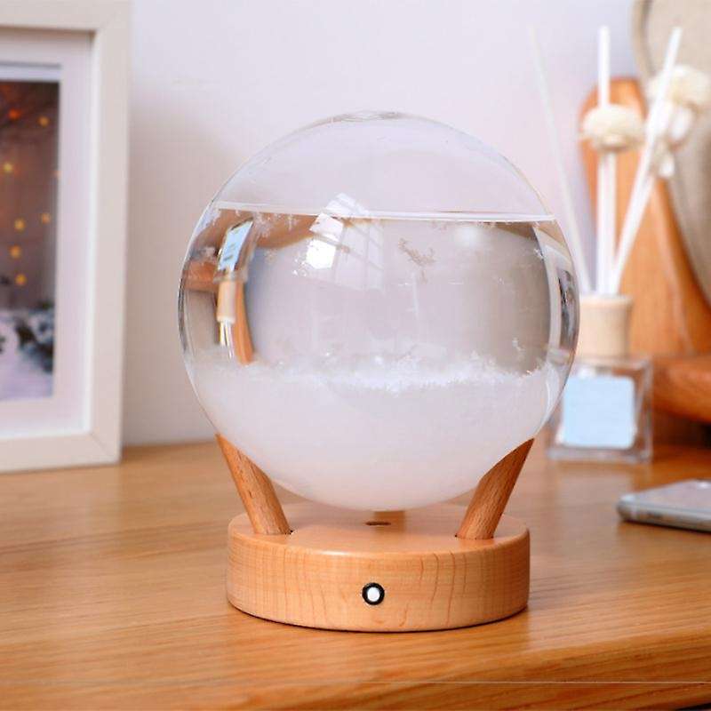 Storm Glass Crystal Weather Forecast Drop Liquid Night Light Lighting Ornaments Home Decoration Acce