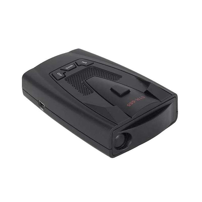 Str-555 Car Radar Full-frequency English Russian Thai Voice Auto Vehicle Speed Alert Alarm Warning