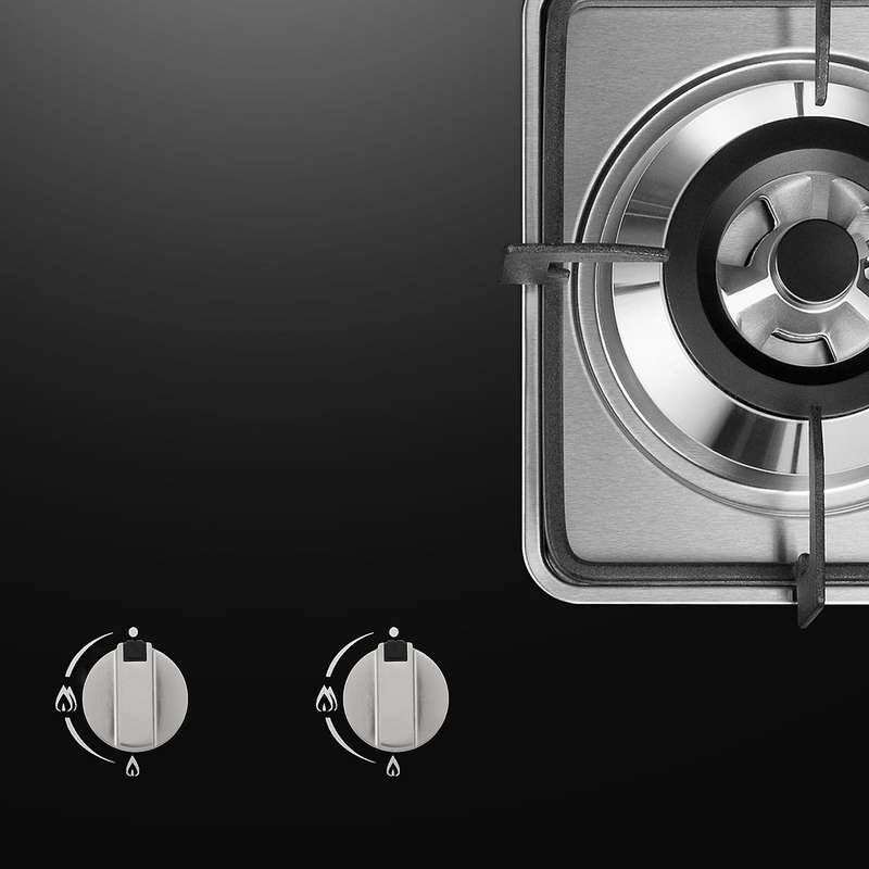 Stoves Cooker Knobs,Oven Knob 6pcs,Zinc alloy 6mm Universal Silver Gas Stove Control Knobs Adaptors