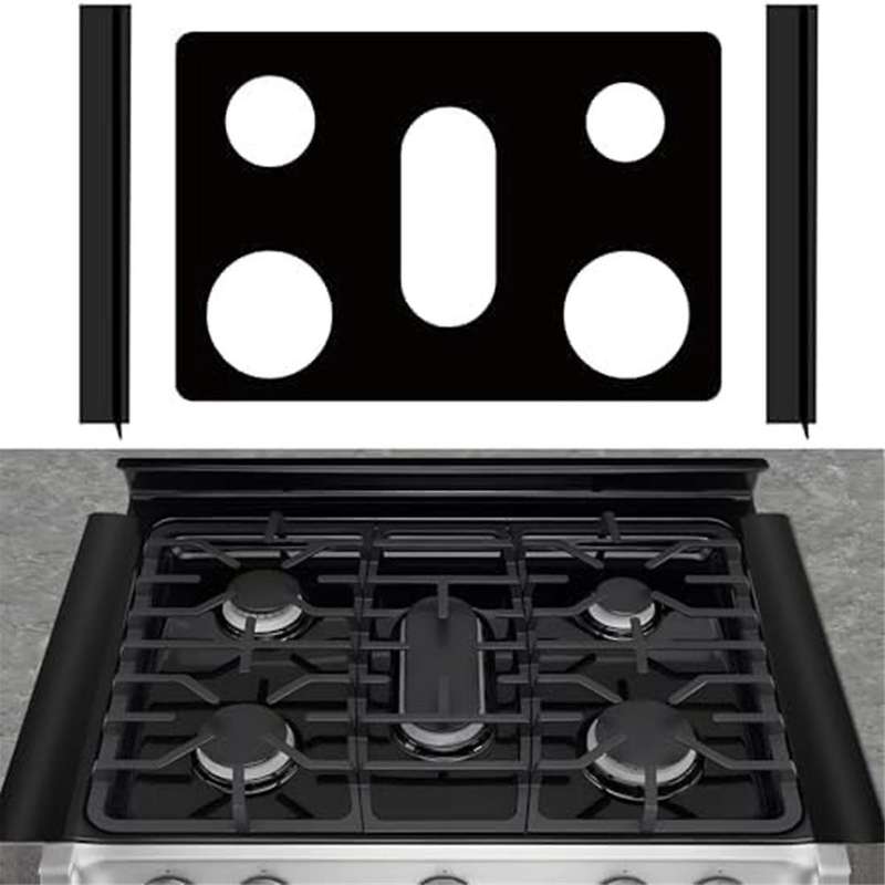 Stove Burner Covers - Reusable Stove Cover for Lgldg4315 Lrg4115 Lrg4113 Ldg4313 - Non-stick Washabl