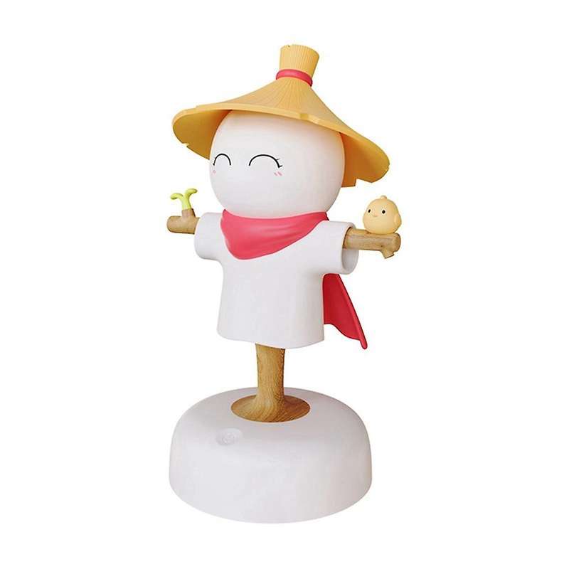 Straw Man USB Home Decor Night Light Bedside Atmosphere Night Light Birthday Gift Night Light