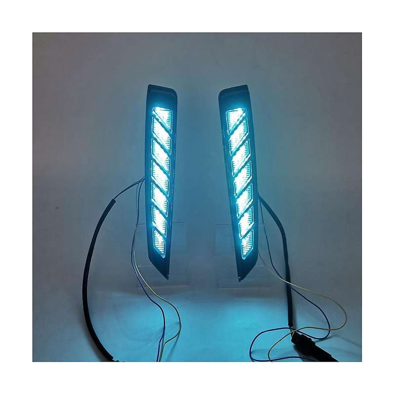 Streaming Turn Signal 3-color Daytime Running Light for Geely Boyue Pro/ X70 2018-2021