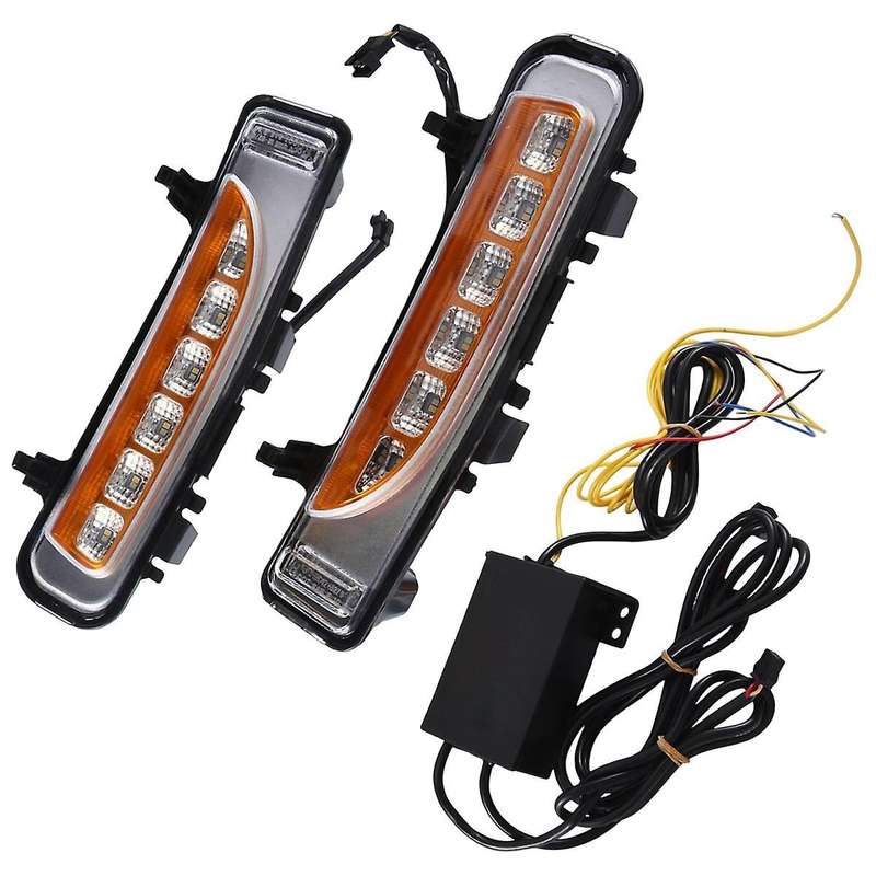 Streamer Turn Signal Daytime Running Light Fog Light Turn Signal Light for Edge 09-14