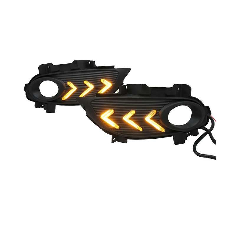 Streamer Turn Signal Daytime Running Lights Fog Lights for Dongfeng Scenery 580 16-18