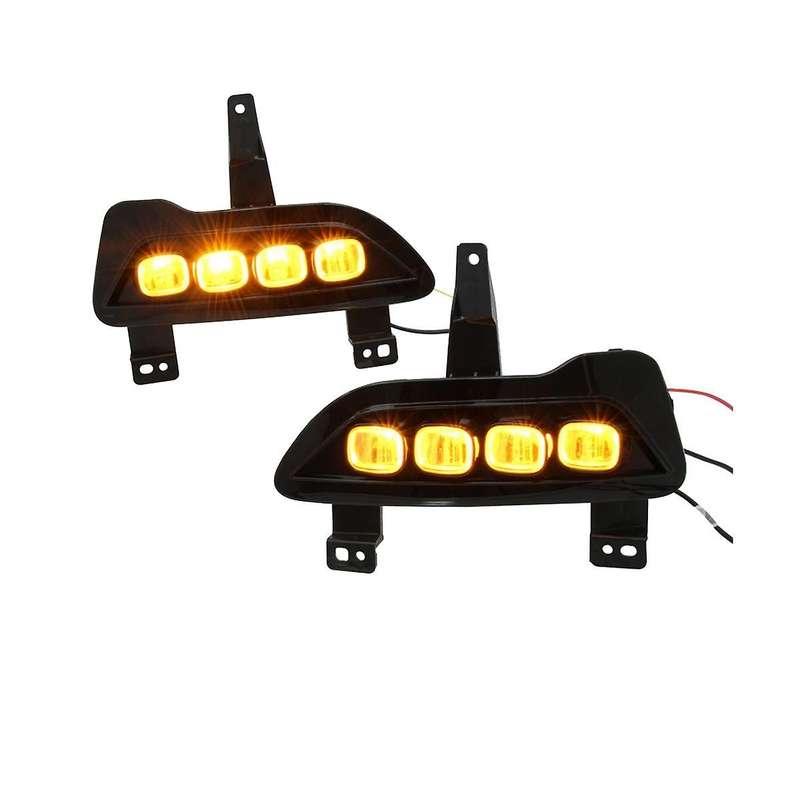 Streamer Turn Signal Tricolor Light Daytime Running Lights Car Accessories