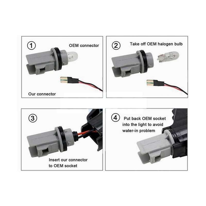 Streaming Side Lamp LED Indicator Signal Lamp Car for 3 Series E36 5 Series E34 7 Series E32