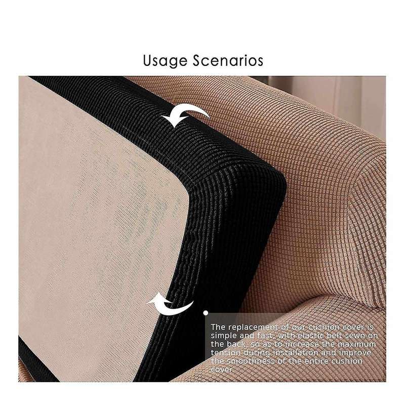 Stretch Couch Cushion Slipcovers Reversible Cushion Protector Slipcovers Sofa Cushion Protector Cov