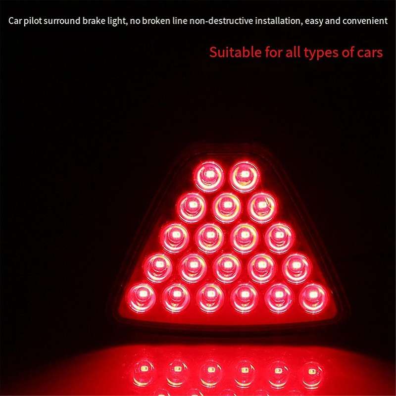 Strobe F1 Style Led Brake Pilot Lights for Car Motorcycle Rear Tail Lights Auto Warning Reverse Sto