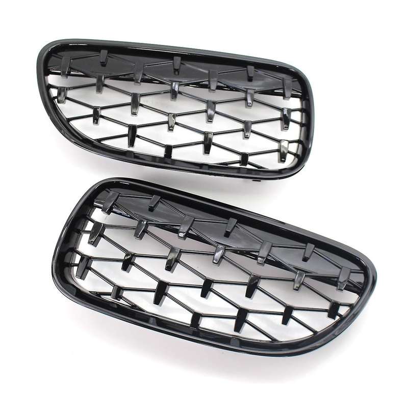 Style ABS Front Bumper Kidney Grille Grill for  3-Series E92 E93 Coupe 2010-2013