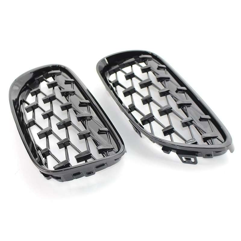 Style ABS Front Bumper Kidney Grille Grill for  3-Series E92 E93 Coupe 2010-2013