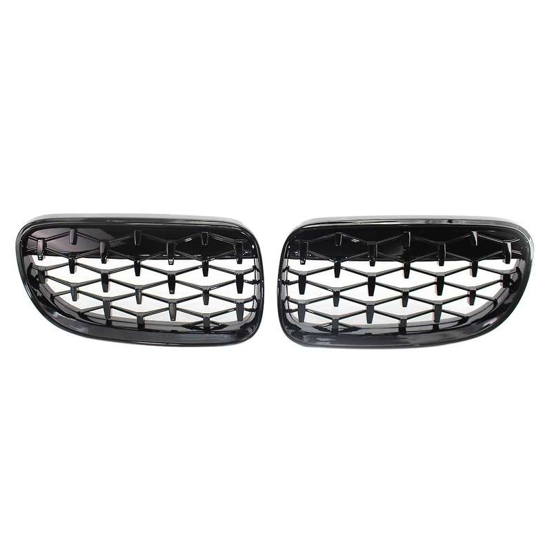 Style ABS Front Bumper Kidney Grille Grill for  3-Series E92 E93 Coupe 2010-2013