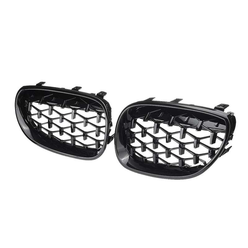 Style Front Grill Kidney Grille for - 5 Series E60 Sedan E61 Touring 2003-2010 51137065701 511370657