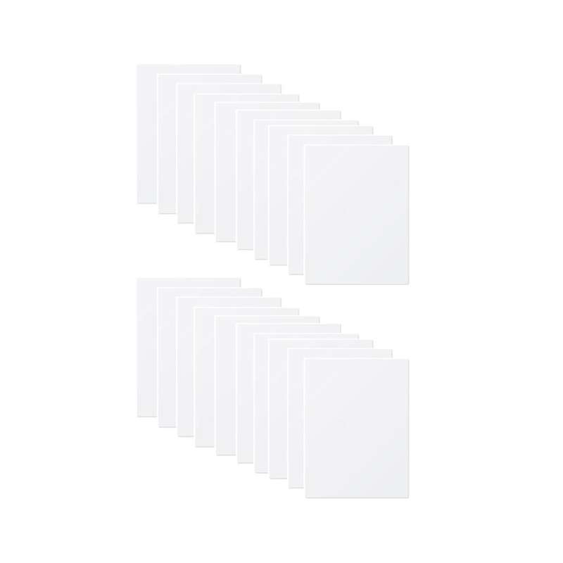 Sublimation Blanks Products for 8x10 Picture Frame, 20pcs Double-sided Sublimation Blank Aluminum fo
