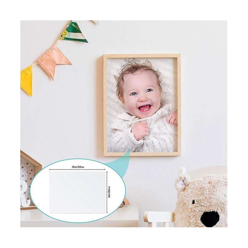 Sublimation Blanks Products for 8x10 Picture Frame, 20pcs Double-sided Sublimation Blank Aluminum fo
