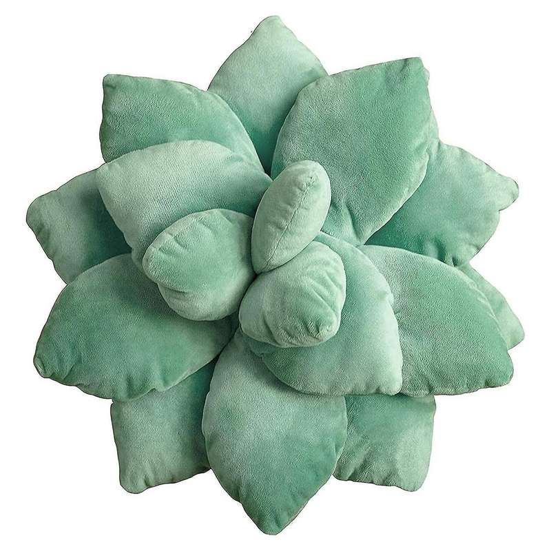 Succulent Pillow Succulents Cactus Pillow Cute Succulents for Garden Or Green Lovers Or Bedroom Roo