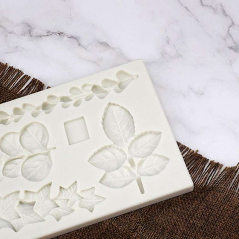 Succulent Ivy Eucalyptus Leaves Silicone Mold Trailing Mould Fondant Cake Decorating Tools Sugarcra
