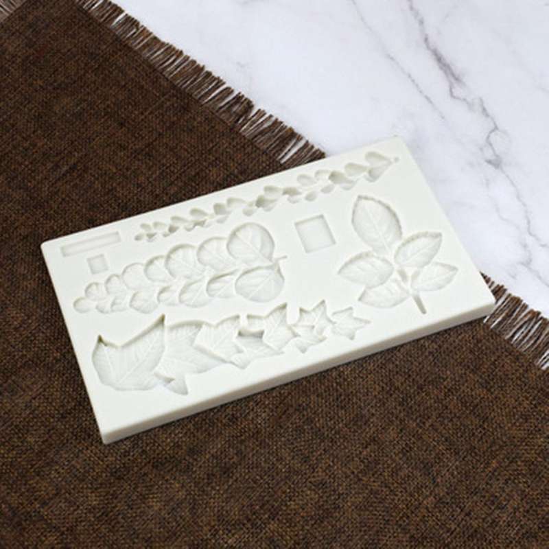 Succulent Ivy Eucalyptus Leaves Silicone Mold Trailing Mould Fondant Cake Decorating Tools Sugarcra