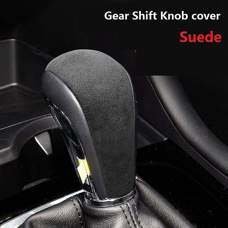 Suede Accessories for 3 Axela Cx30 -30 2020 2021 Gear Shift Knob Cover Protector Trim Gear Head Dec