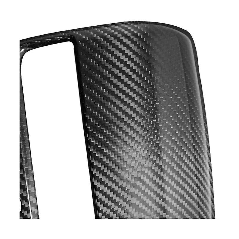 Suitable for 3 18-19 Dry Carbon Fiber Car Rear Air Outlet Cover Decorative Plate