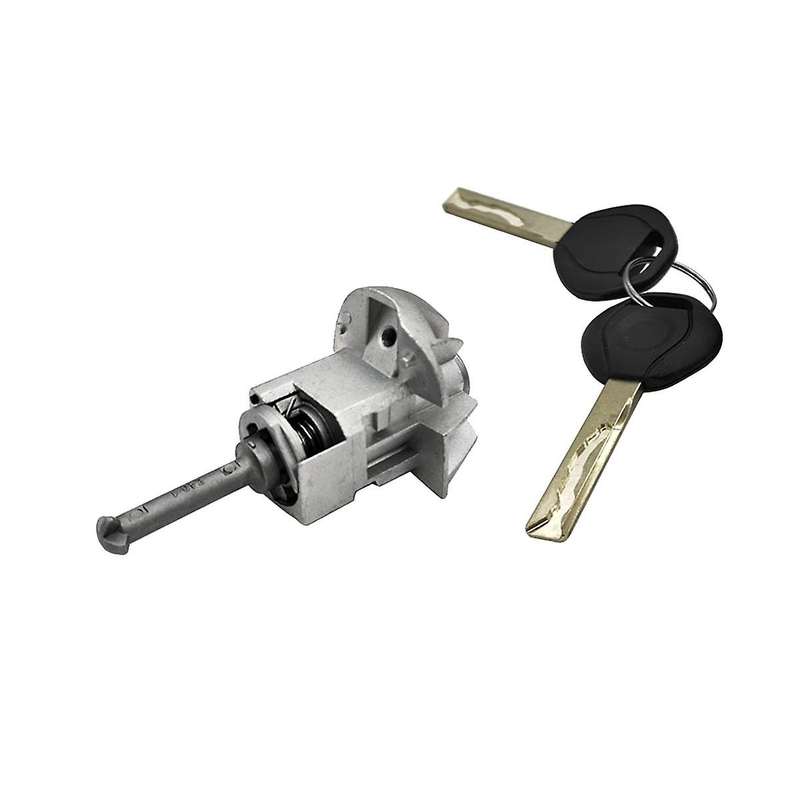 Suitable for 2001-2006 E46 3 Series Door Lock Cylinder Assembly, with 2 Keys 51217019975 Left Front