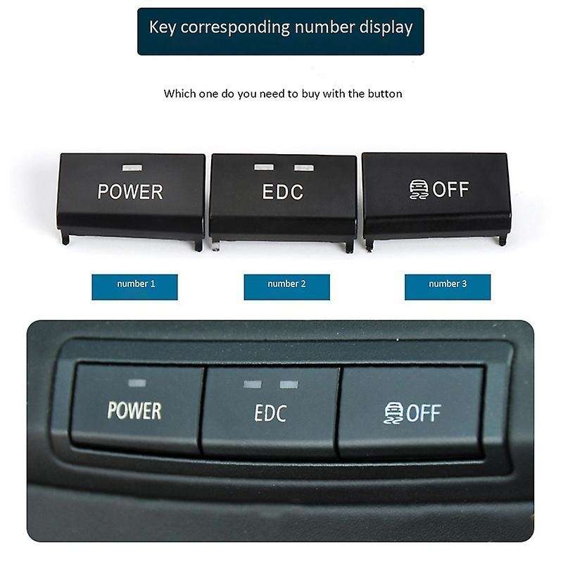 Suitable for 3 Series M3 E90 E92 E93 Multi-Function Button Center Console Switch Button 2
