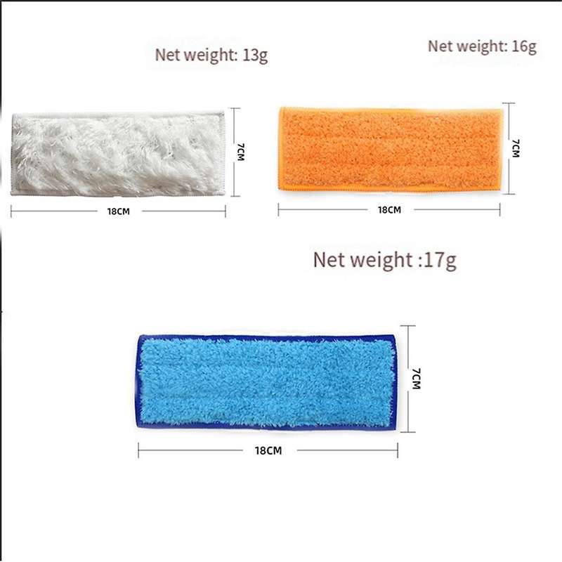 Suitable for Braava Jet240/241 Sweeper Accessories Rag Mop Cleaning Pad 12 Dry and Wet Pad Mop Spar