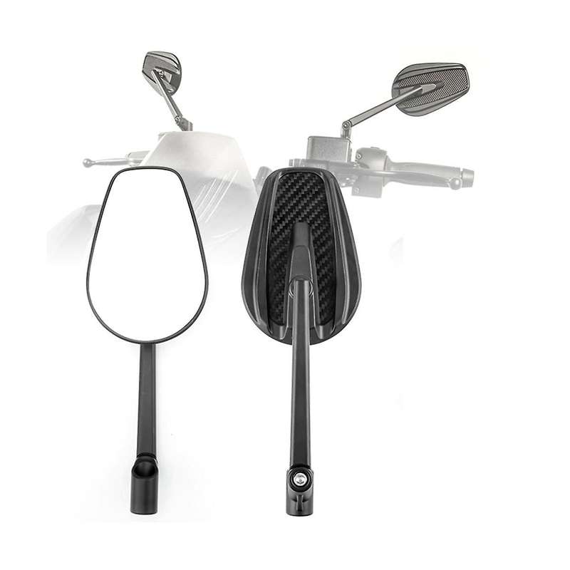 Suitable for Electric Vehicles and Motorcycles CNC Aluminum Alloy Carbon Fiber View Reversing Rearv