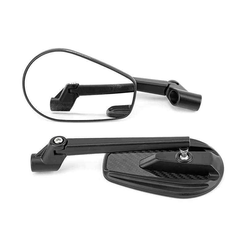 Suitable for Electric Vehicles and Motorcycles CNC Aluminum Alloy Carbon Fiber View Reversing Rearv