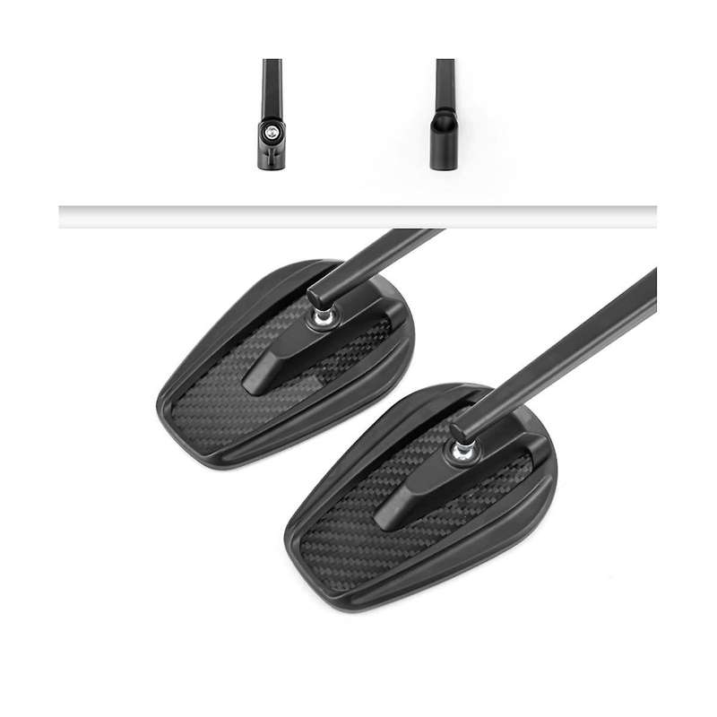 Suitable for Electric Vehicles and Motorcycles CNC Aluminum Alloy Carbon Fiber View Reversing Rearv