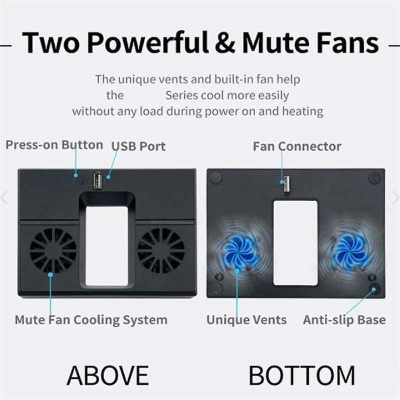 Suitable for Host Cooling Fan Lantern Rear Fan XSX Radiator
