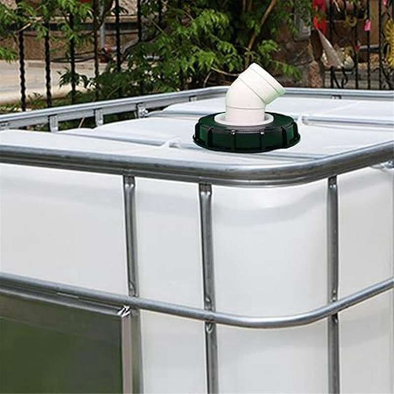 Suitable for Ibc Ton Barrel Accessories Extension Tube 45 Degree Rainwater Tank Plastic Cover, Filte