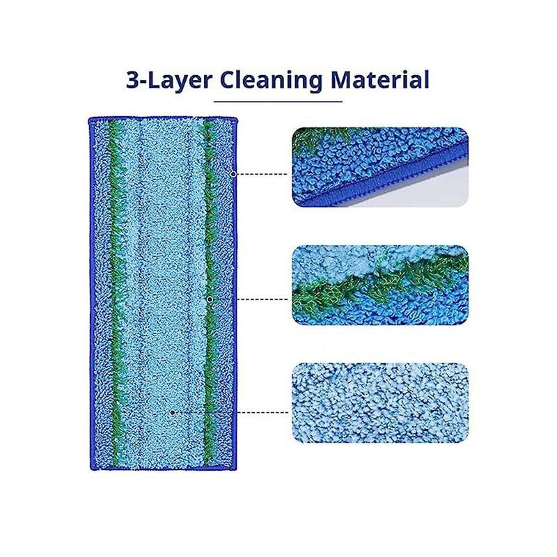 Suitable for M6 Smart Home Automatic Mopping and Scrubbing Machine Accessories Mop