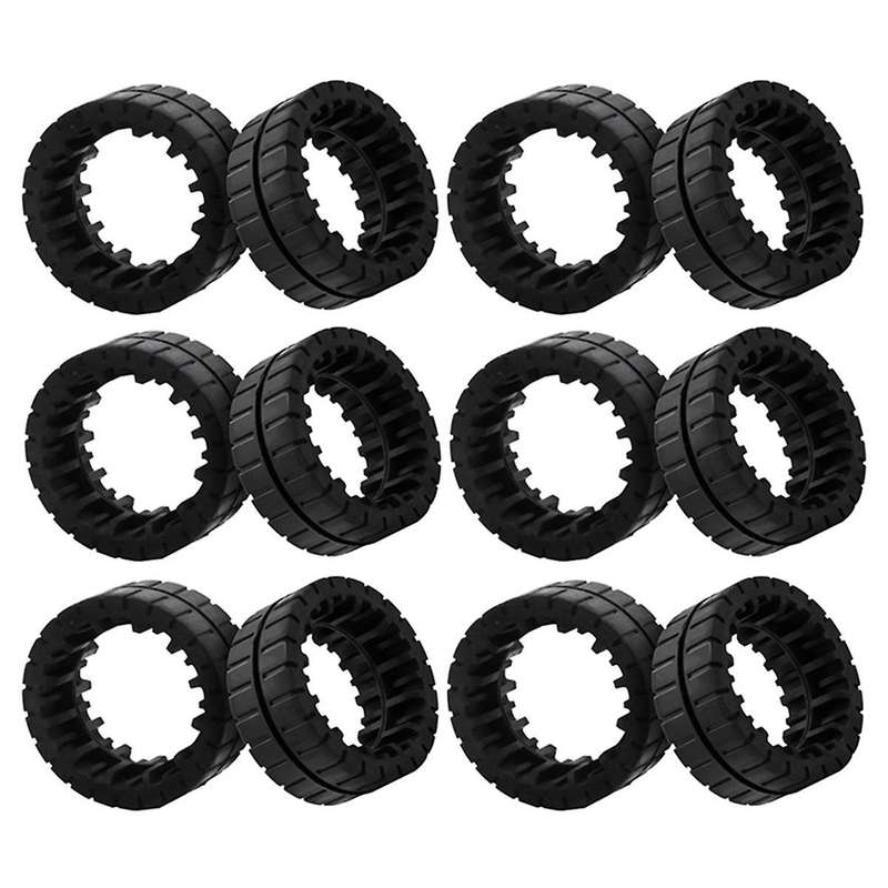 Suitable for M6 Mopping Rag Tire Rim, 18 Tire Holster Accessories, Replacement Anti-Skid Tires