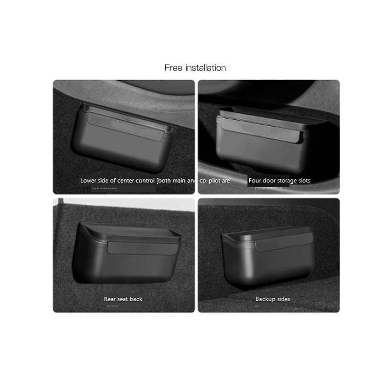 Suitable for Model 3 Y Centre Storage Box Both Side Trunk Door Storage Conversion Accessories 2pcs