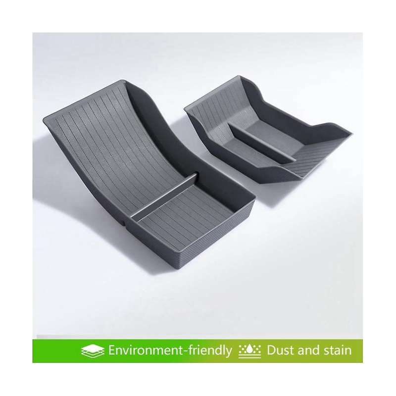 Suitable for Model 3 Y Centre Storage Box Storage Armrest Box Conversion Interior Accessories Black